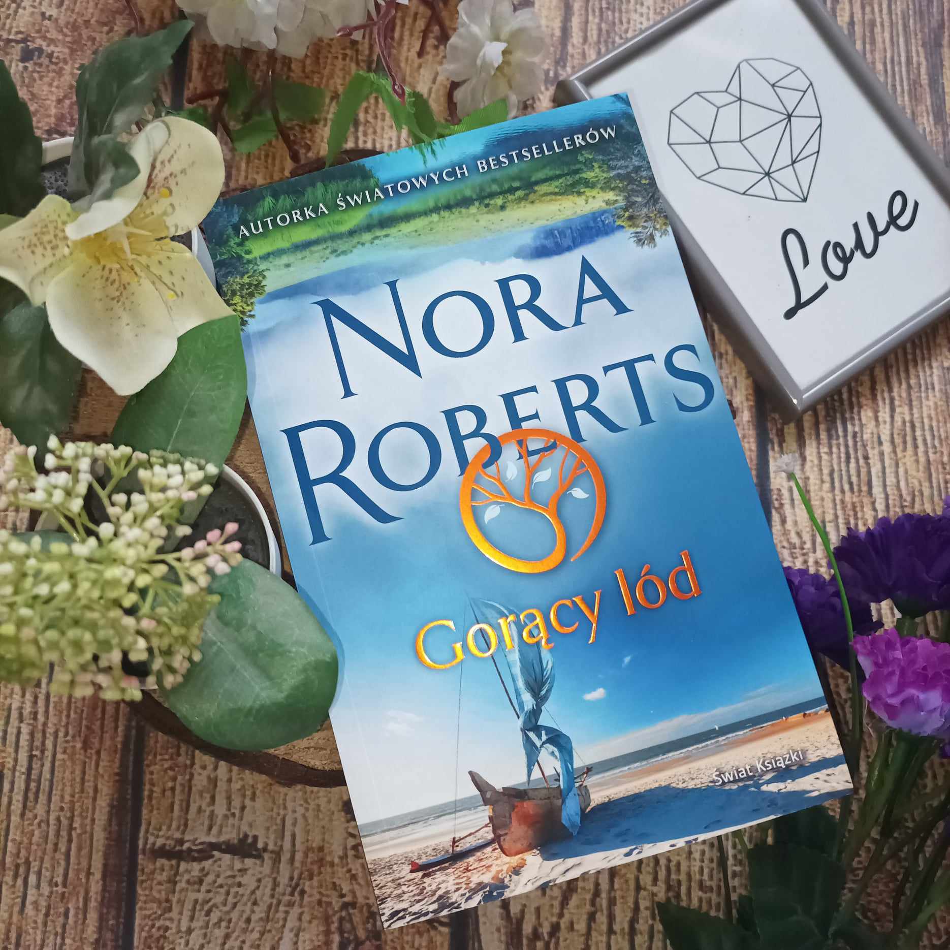 You are currently viewing Gorący lód Nora Roberts